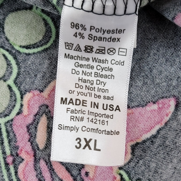 NOT FOR SALE Lularoe Classic T Shirt Top Sz 3XL - Picture 8 of 11